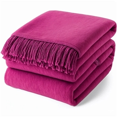 Zdjęcie Koc Mocadesign 150x200  fuksja