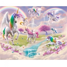 Zdjęcie Tapeta 3D Walltastic - Unicorn