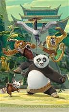 Zdjęcie Tapeta 3D Walltastic - Kung Fu Panda