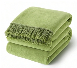 Zdjęcie Koc Mocadesign 150x200  limonka