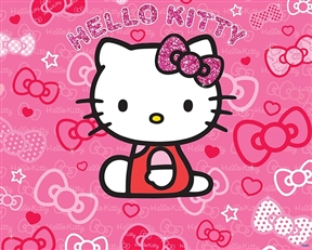 Zdjęcie Tapeta 3D Walltastic - Hello Kitty