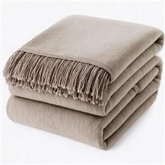 Zdjęcie Koc Mocadesign 150x200 taupe